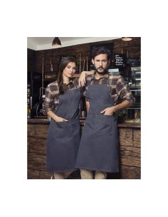 K-LS22-Bib Apron Jeans-Style With Pocket 2